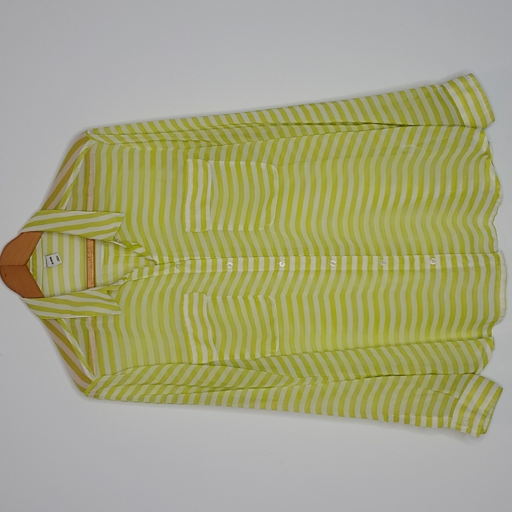 Old Navy Sheer Button Down